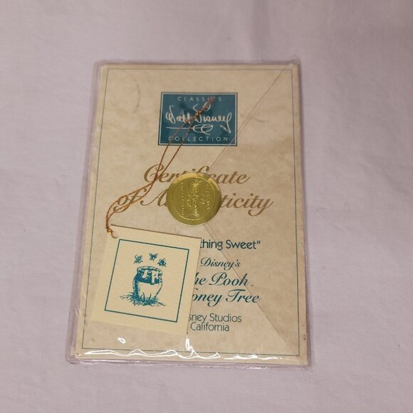 Walt Disney Classics Collection Winnie the Pooh Time for Something Sweet Box/COA - Picture 3 of 8